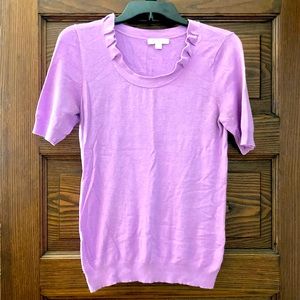 NY&Co. Short Sleeve Sweater Top, Size Small